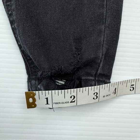 Haute Curve Black Jeans Size 18 Skinny High Rise Stretch Distressed - Picture 10 of 10